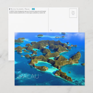 Rock Islands, Palau Postcard Postkarte