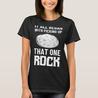 Rock Junter Rockhound Rockhound Rock-Rock-Sammler T-Shirt
