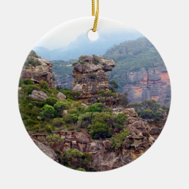 Rock Keramik Ornament (Vorne)