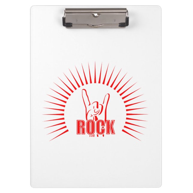 Rock Klemmbrett (Vorderseite)