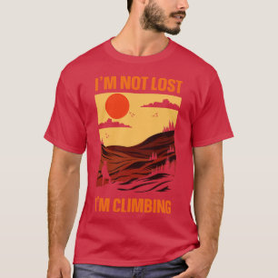 Rock Klettersteig Bergsteig Felsvorsprung 2 T-Shirt