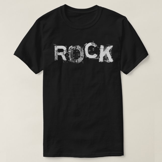 Rock Label T-Shirt (Design vorne)