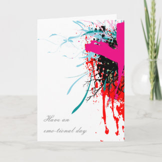 Rock=Life carte de voeux "ont jour émotif"