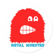 Rock=Life 'Metal Monster' Aufkleber