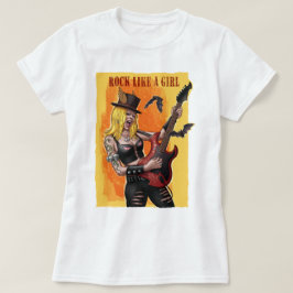 Rock like a Girl Women's T - Shirt