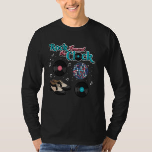 Rock Lover 50's Poodle Disco Hip Hop Tanz der 50er T-Shirt
