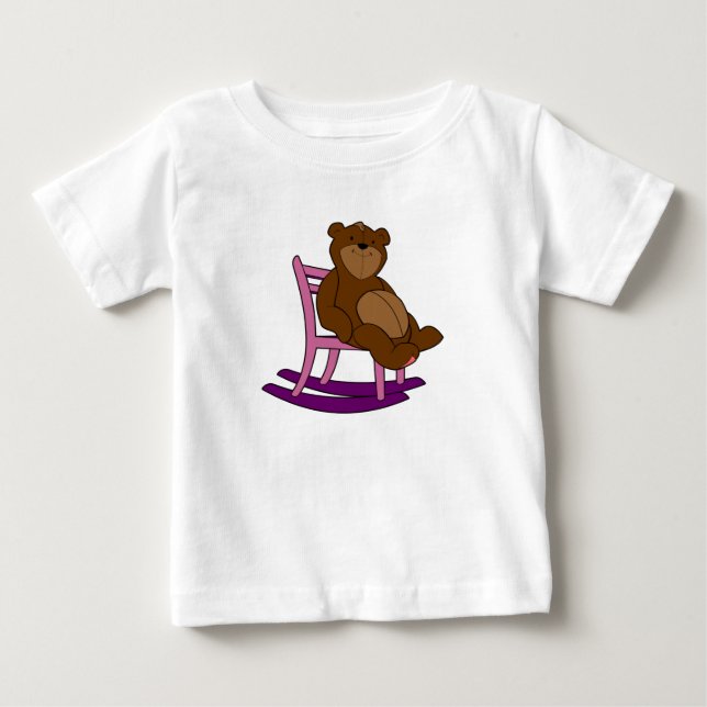 Rock me Baby. Baby T-shirt (Vorderseite)
