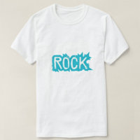 Rock moderne et beau T-shirts blancs pour hommes