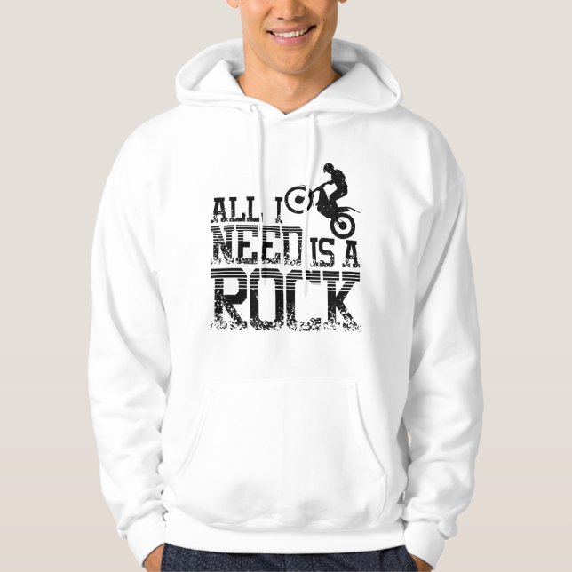 Rock Moto Trial Bike Hoodie (Vorderseite)