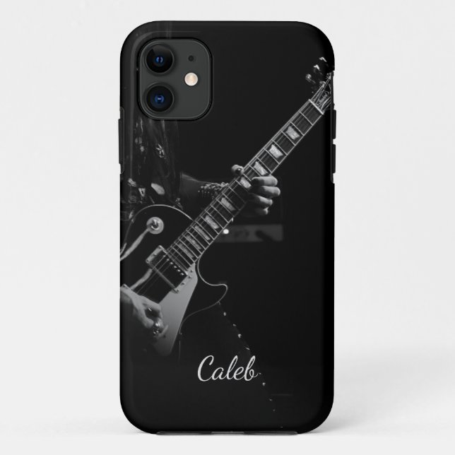Rock Music Band Gitarre Case-Mate iPhone Hülle (Rückseite)