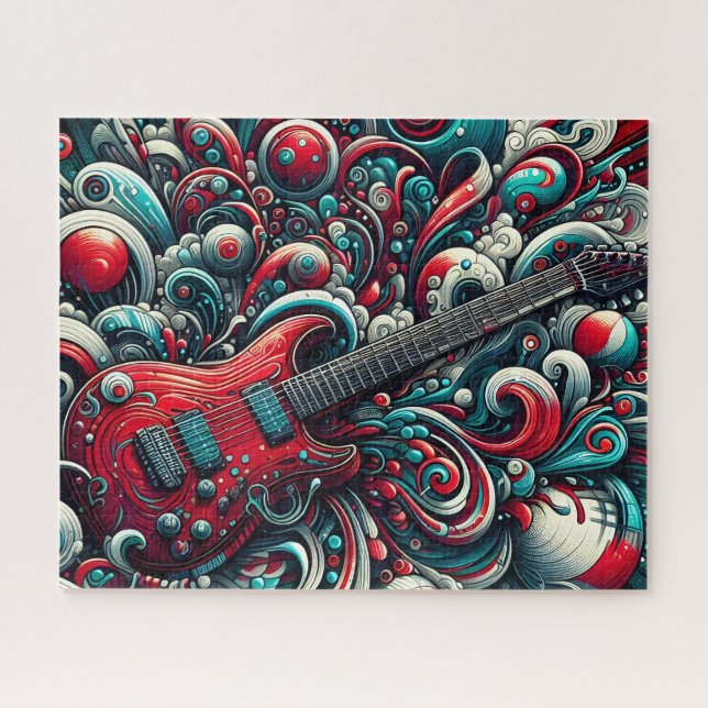 Rock Music Guitar (Horizontal)