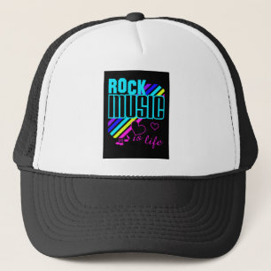 Rock Music hat Truckerkappe
