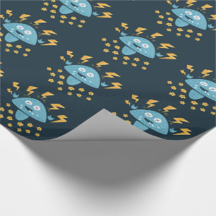 Rock Music Heavy Metal Mushroom Geschenkpapier