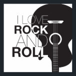 Rock Music Poster<br><div class="desc">Wenn du Musik liebst,  dann ist dieses Poster für dich. Wenn dir das gefällt,  vergewissern Sie sich,  dass du meinen Laden aus dem Karo nimmst:D</div>