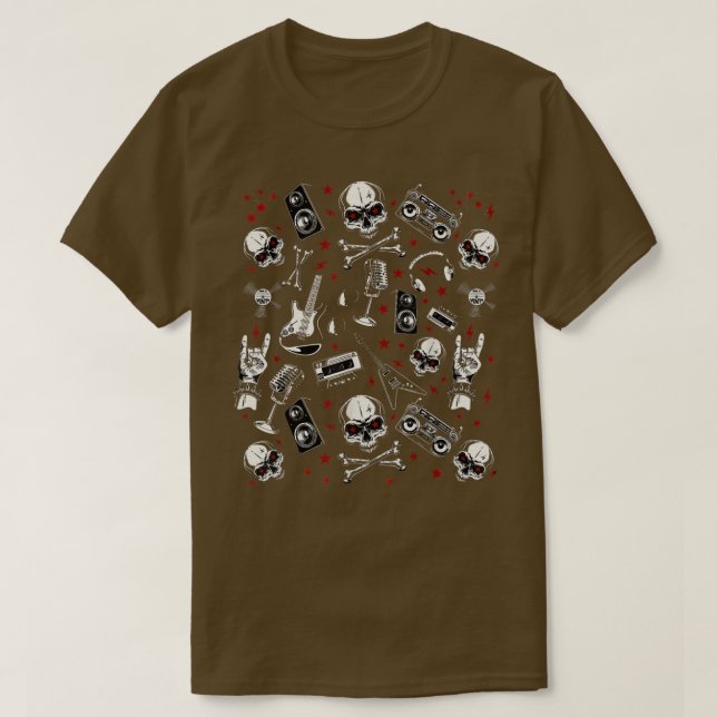 Rock Music  T-Shirt (Design vorne)