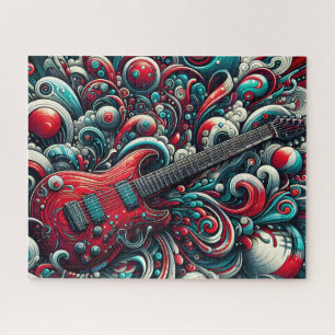 Rock-Musik Gitarre