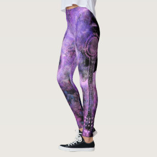 Rock-Musik Gitarre Leggings