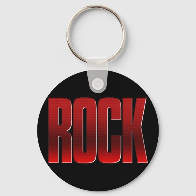 ROCK. Musik-Legende. Klassisch. Schwer. Süd. Schlüsselanhänger (Vorderseite)
