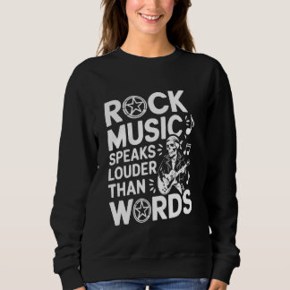 Rock-Musikliebhaber Musiker Rock And Roll Band Roc Sweatshirt