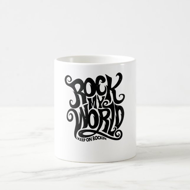 Rock my World Kaffeetasse (Mittel)