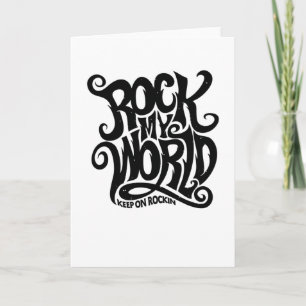 Rock my World Karte