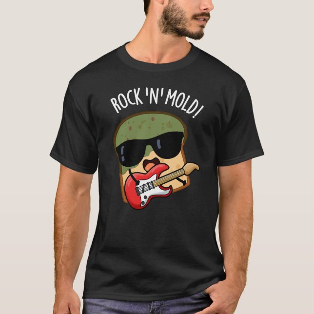 Rock n Mold Funny Brot Pub Dark BG T-Shirt (Vorderseite)