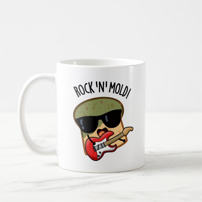 Rock n Mold Lustiger Brotwitz  Kaffeetasse (Links)