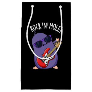 Rock N Mole Funny Animal Pub Dark BG Kleine Geschenktüte