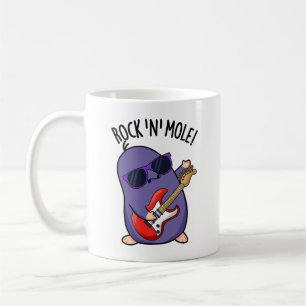 Rock N Mole Funny Animal Pub Kaffeetasse