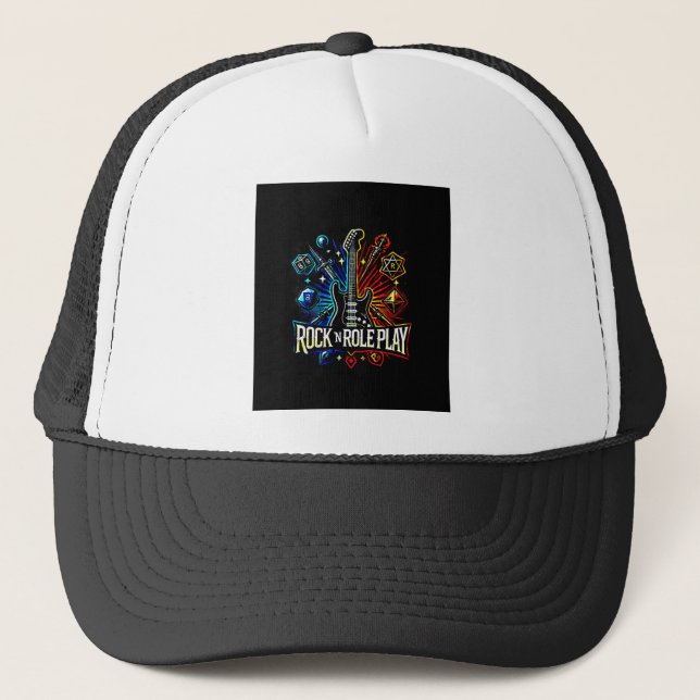 Rock 'N Role Play Trucker Hat Truckerkappe (Vorderseite)