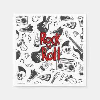 Rock N Roll Forever Serviette