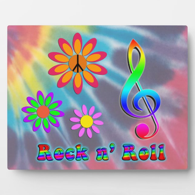 Rock n' Roll Fotoplatte (Vorderseite)