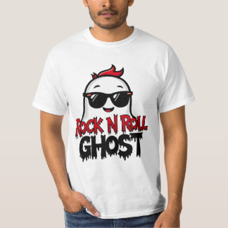 Rock N Roll Geist T-Shirt, Lustiges Halloween Graf T-Shirt