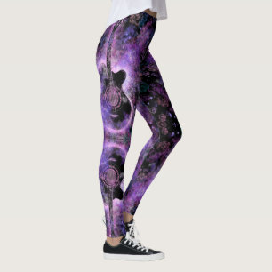 Rock N Roll Gitarre Leggings Rock Musik Geschenk