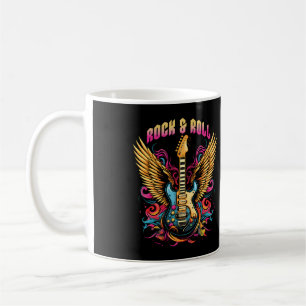 Rock n Roll Gitarrenflügel Kaffeetasse