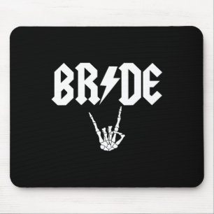 Rock N Roll Gothic Halloween Junggesellinnenabschi Mousepad