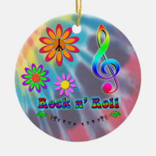 Rock n' Roll Keramik Ornament