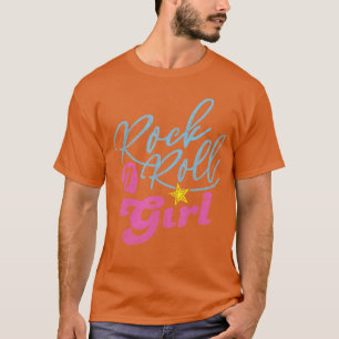 Rock N Roll Mädchen Lila Darla Rock and Roll Mädch T-Shirt