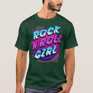 Rock N Roll Mädchen Rockmusik Liebhaber für Rocker T-Shirt