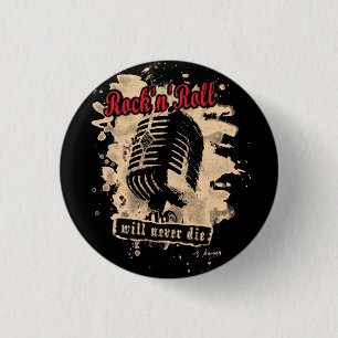 Rock-n-Roll Microphone - red Button