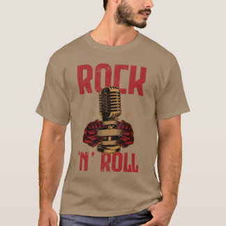 Rock n Roll Music Dancing Concert Festival family T-Shirt