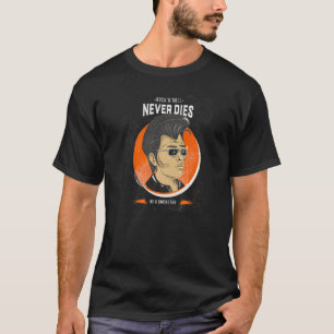 Rock 'n' Roll nie stirbt ein Rockstar Rock Musi T-Shirt