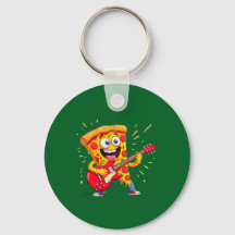 **Rock ’n’ Roll Pizza – Funny Guitar-Playing Slice