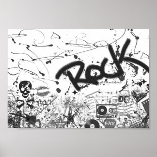 Rock 'N Roll Poster