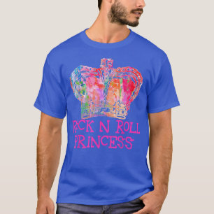 Rock N Roll Princess  Music Funny Cute Gift Tee Sh