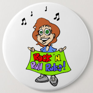 ROCK 'N ROLL REGELN BUTTON