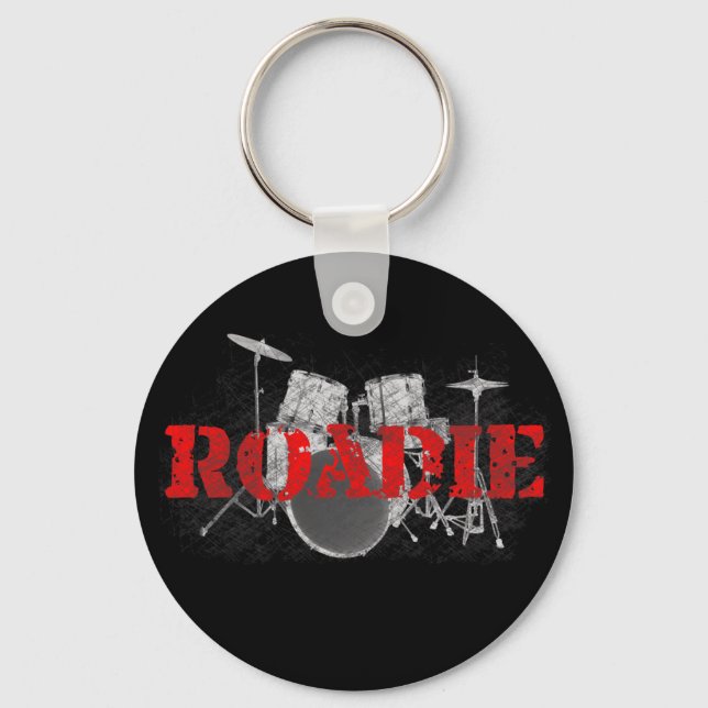 Rock 'n Roll Roadie Schlüsselanhänger (Vorderseite)
