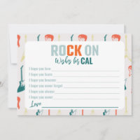 Rock n Roll Rockstar souhaite la carte d'anniversa