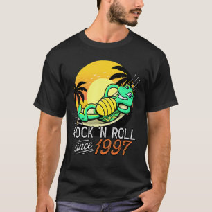 Rock 'n Roll Seit 1997 Relaxing Turtle Men Women T-Shirt