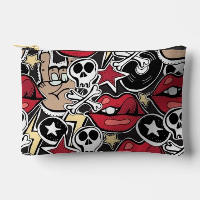 Rock N' Roll Zubehörtasche (Vorderseite)